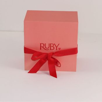 Birthday Gift Box Wholesale Jewelry Necklace Box Mother's Day Ring Box Jewelry Packaging Box Paper Bow Jewelry Box