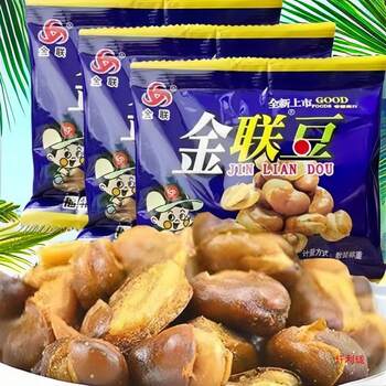 Spicy Orchid Beans from Jinlian Dou, Nostalgic Childhood Snacks for Those Born in the 80S and 90S, Perfect for Satisfying Cravings in the Office