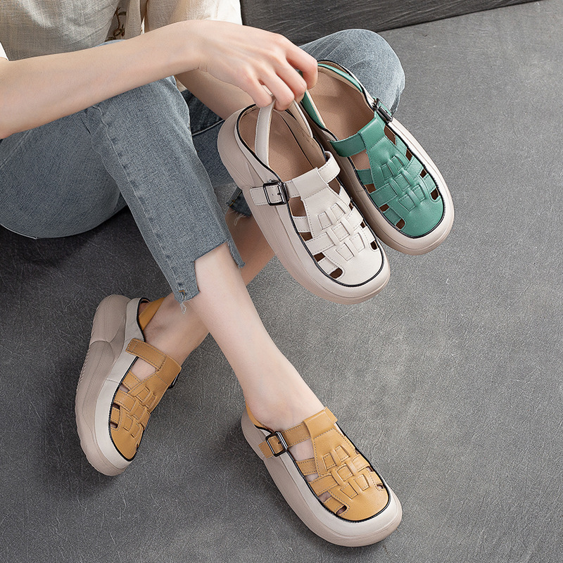 (Mới) Mã H9412 Giá 2190K: Giày Dép Sandal Nữ Huaidu Hàng Mùa Hè Thoáng Khí Giày Dép Nữ Chất Liệu G05 Sản Phẩm Mới, (Miễn Phí Vận Chuyển Toàn Quốc).
