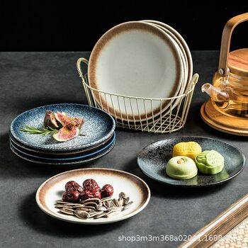 Explosions eat spit bone plate snack plate fruit plate hotel restaurant table plate commercial wholesale