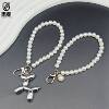 Pearl Chain Pendant Mobile Phone Case Keychain Bag Decoration Pendant DIY Accessories Bag Hanging Chain Small Fragrance