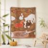 Export Cross-Border Cute Mengyuan Ji 5 Sofa Towel Sofa Blanket Decorative Tapestry Air Conditioner Cover Camping Mat Dustproof Cloth