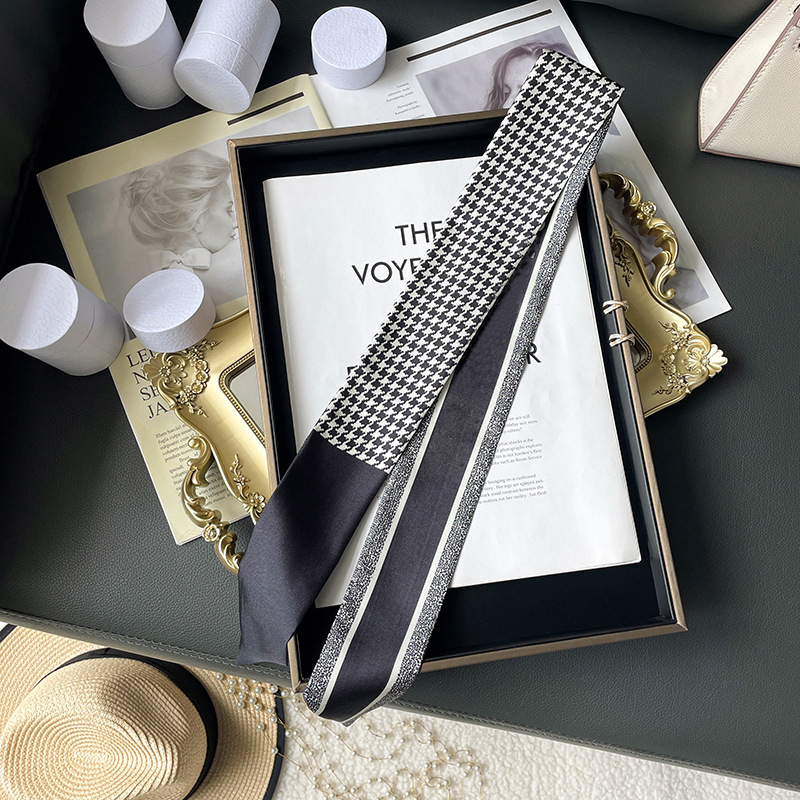 千鳥格子ブラックの新バージョン