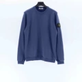 Mist blue stone island - crew neck sweatshirt