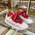 Red, white, and red lace-up / premium guangzhou goods