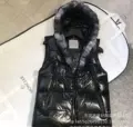 Black letter vest
