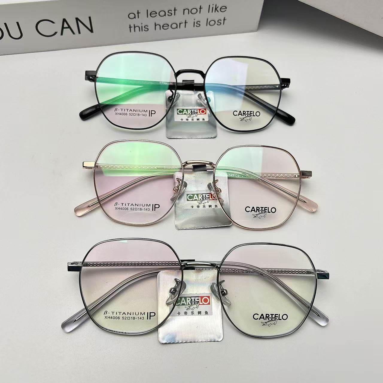 New Metal Plate Insert Leg Retro Frame Literary Retro Student Style Glasses Frame Danxiang Optical Glasses Wholesale