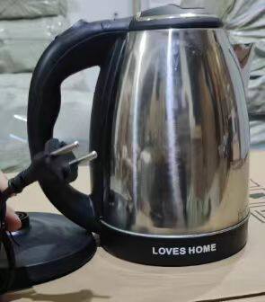 Foreign trade stainless steel electric kettle household kettle food grade automatic power off electric kettle factory spot