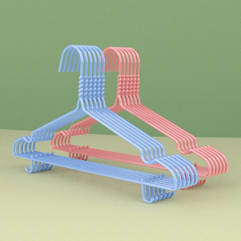 [Non-slip and traceless] Clothes rack thickened and thickened pants hanging adult clothes rack for dormitory wholesale