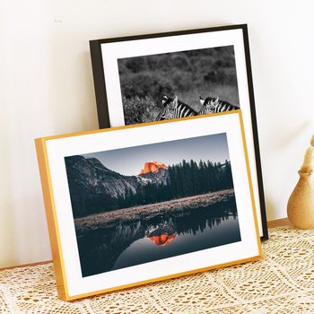 Narrow Edge Aluminum Alloy Photo Frame A3A4 Certificate Frame Large Size Advertising Poster Frame Metal Decorative Picture Frame Manufacturer Wholesale