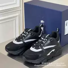 European Cross-Border New Model D Brand B22 Sports Casual Thick-Soled Fashion Retro Breathable Height-Increasing Dad Shoes for Men and Women