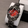 Black belt psychedelic red (scale)
