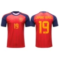 2627 spain home jersey#19