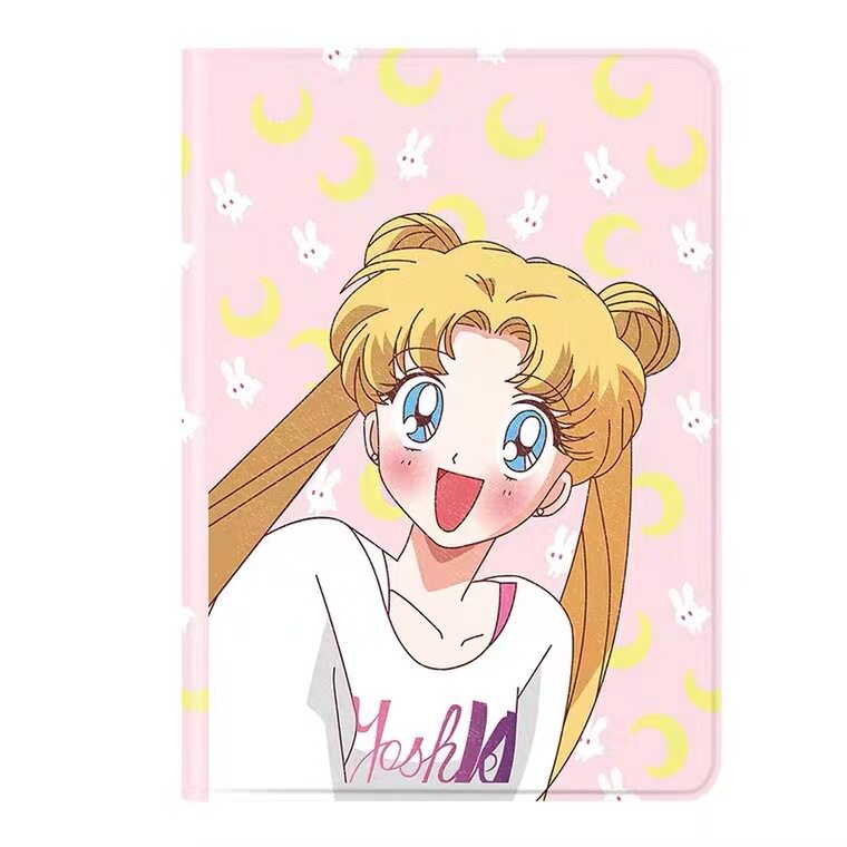 Applicable ipad11 protective case Huawei tablet computer cartoon leather case matepadpro soft case mini65 sleep