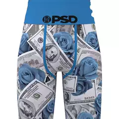 Cross-Border Independent Website European and American Cartoon Print Quick-Dry Men's Boxer Briefs Sports Fitness Extended Length Underwear Men's Wholesale