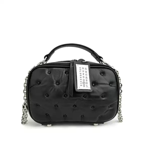 South Korea exquisite portable box bag women's new fashion retro sponge chain camera bag shoulder diagonal bag tide