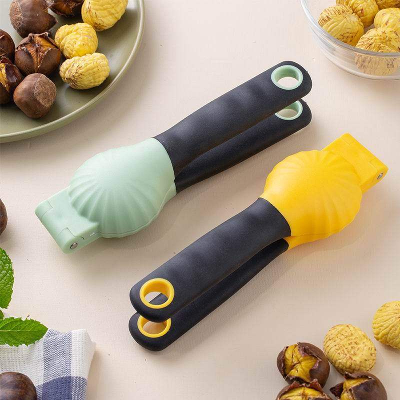 Chestnut opener walnut clip chestnut peeling artifact scissors peeling peeling machine household peeling shell raw chestnut machine