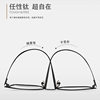 Danyang Ultra-Light Pure Titanium Myopia Glasses Frame for Men, Business Retro Style, Anti-Blue Light, Can Be Customized with Prescription, Wholesale 30020