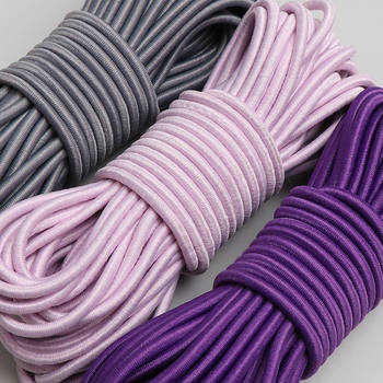 Colorful Elastic Band Round Elastic Thin High Elastic Rope Trouser Waist Rubber Band Rope Elastic Children