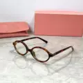 Tortoiseshell framed transparent sheet