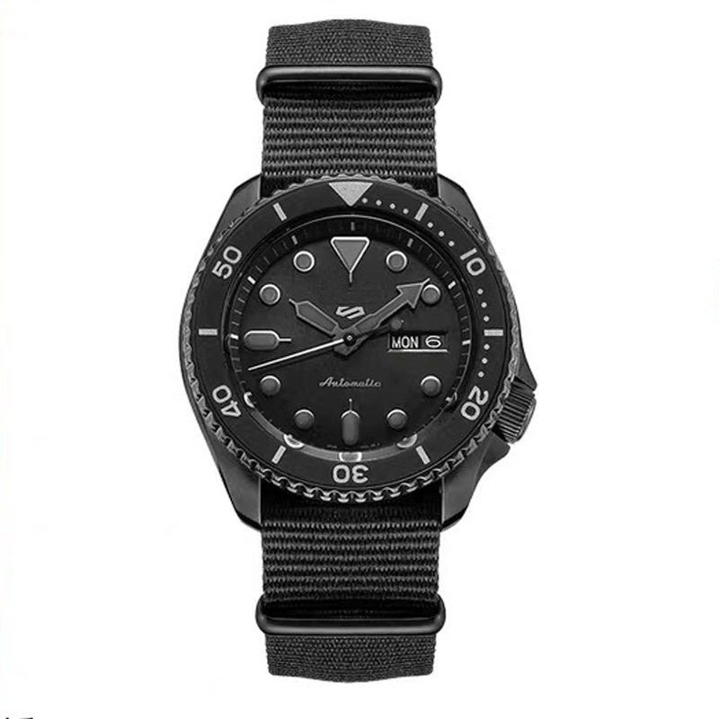 Cross-Border with Stylish Large Dial Fashion Casual Male Watch Luminous Men's Quartz Watch Watch 11-2 Black Shell