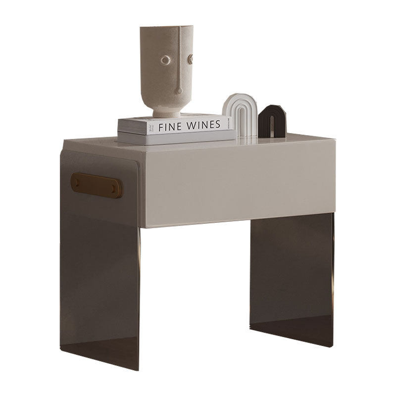 Suspension Acrylic Bedside Cabinet Modern Simple Designer Net Red Creative Hanging Storage Bedside Cabinet Factory Outlet