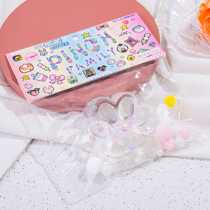 完全に透明なクリスタルの猫の爪✺