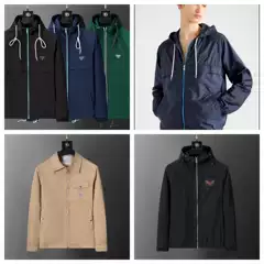 P's New 25Fw High-Quality Sports Style Recycled Nylon Jacket Loose Fit for Men and Women