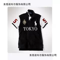 Summer Men's Cross-Border Polo Shirt with Lapel 3D Digital Printing Casual Large Size Top T-Shirt Polo Short-Sleeved in Stock