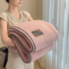 Class a Winter Thickeneded Blanket Flannel Blanket Student Dormitory Blanket Nap Blanket Cross-Border Shawl Blanket Sofa Blanket