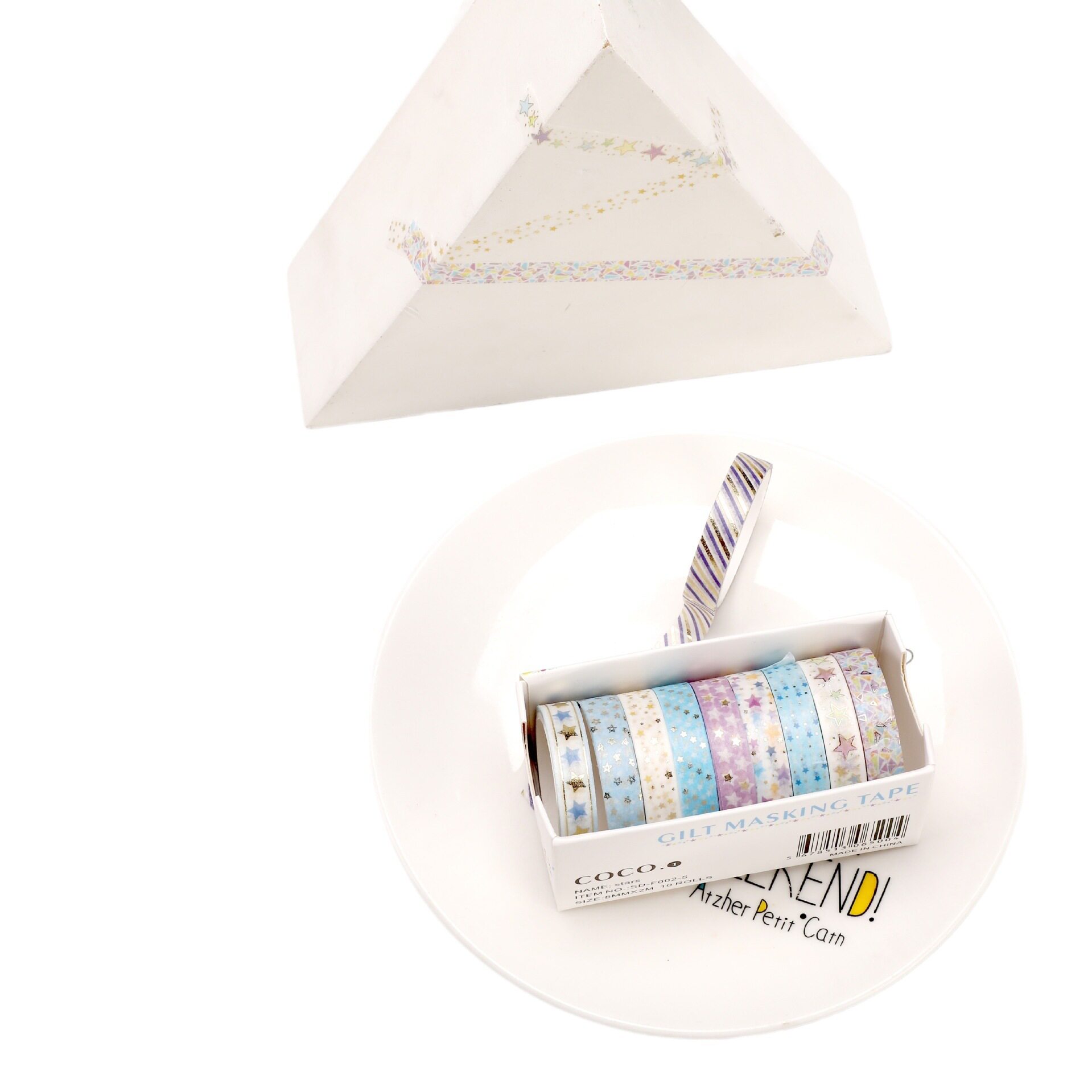 COCO1 fruity sweet sugar series and paper tape suit DIY decorative stationery color and paper tape