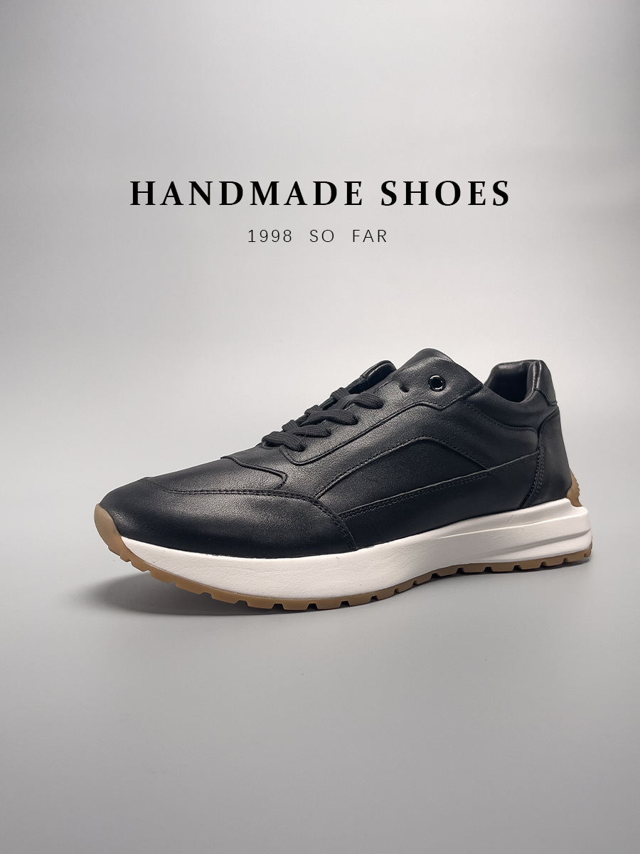 Giày nam da bò thật kiểu lười penny loafer thủ công — Màu Nâu [tỷ lệ chất lượng trên 1000], Màu Đen [tỷ lệ chất lượng trên 1000]