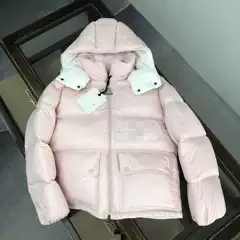 Cross-Border Autumn and Winter New Model Original Label m Mengjia Towel Embroidered Letter Logo Cold-Proof and Warm 90 White Duck down Jacket for Women