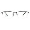 Mirror one explosion business myopia frame men's 990070 retro titanium optical ultra light half frame glasses frame wholesale