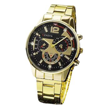 Cross-border hot selling men's fashion stainless steel with business watch luminous pointer with calendar quality quartz men's watch
