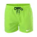 Fluorescent green white label