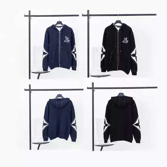 Cross-Border 25Ss Lujia New Autumn and Winter Knitted Embossed Jacquard Intarsia Zipper Cardigan Jacket Sweatshirt Top for Men and Women