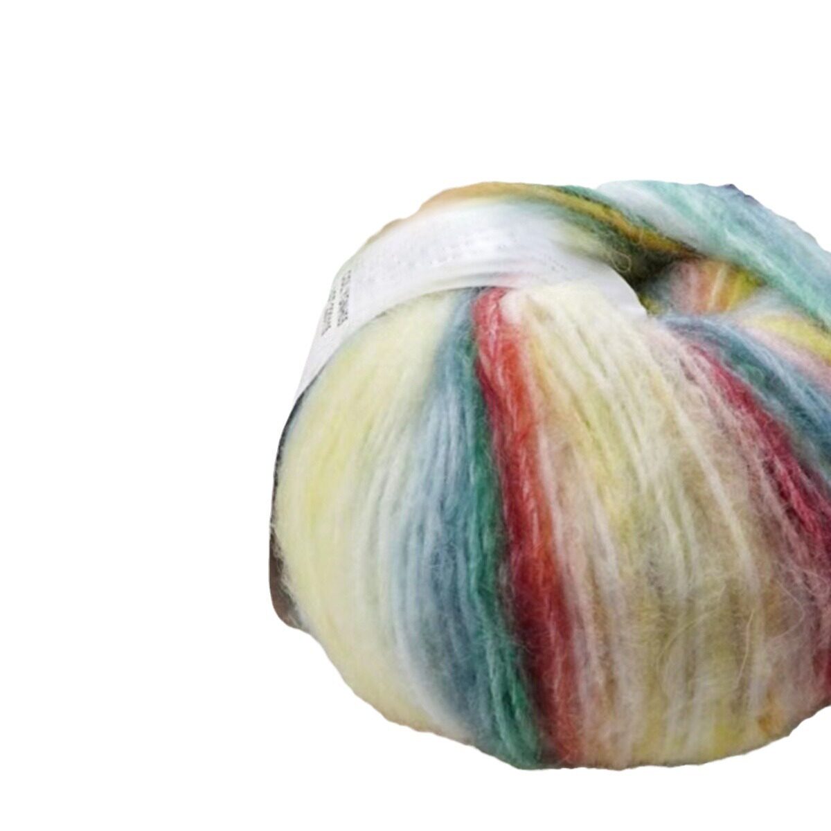 Duan dyed wool yarn gradient rainbow spray yarn cashmere wool mohair handmade scarf sweater wool