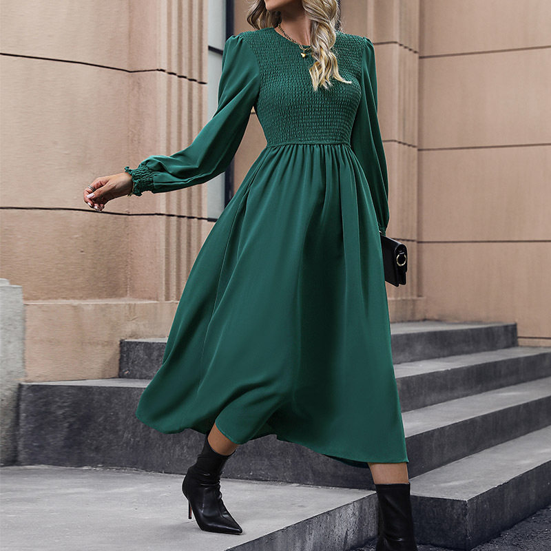 Elegant Womens Dress Autumn Winter Collection High Quality Fabric Stylish Design Perfect for Parties or Events