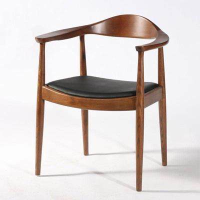 北欧实木莫比恩餐桌长方形家用简约白蜡木桌子原木风会议桌椅组合