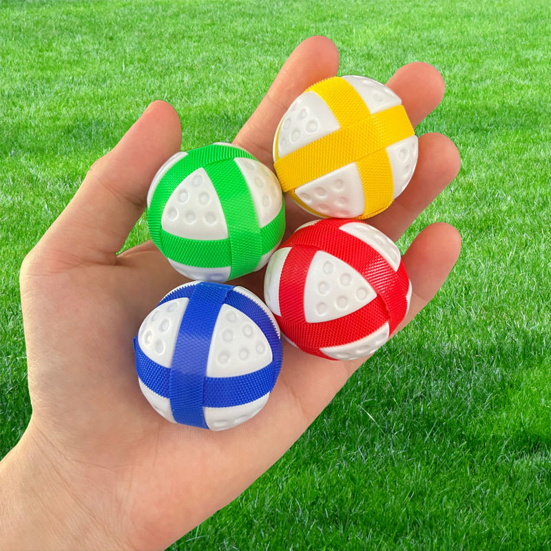 Golf Velcro sticky ball throwing sticky ball nylon strap multi-color Golf Factory Direct Supply