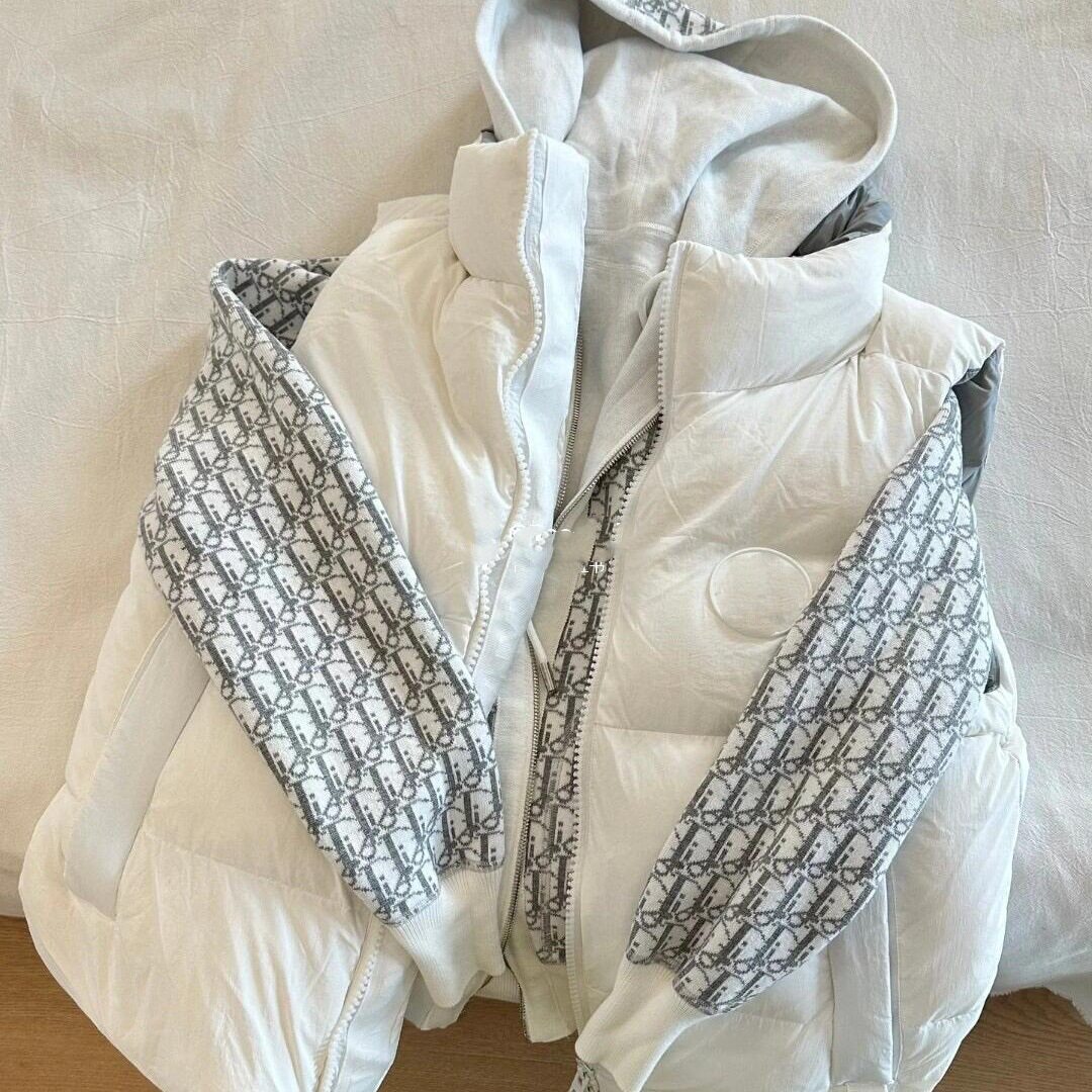 Winter Trendy Brand High Version Glacier down Vest Big Goose Same Style White Duck down Couple Vest Vest Same Style for Men and Women