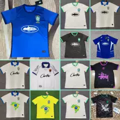 2024 European Cup Short-sleeved Italian Germany Japan Brazil Internet Red Making Patterns Cross-border Hair