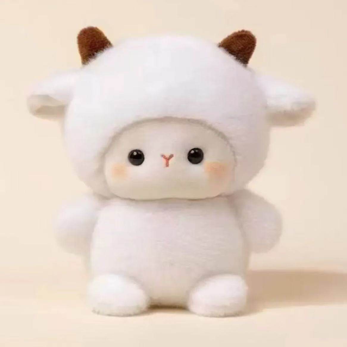 毛绒玩具八寸抓机娃娃毛绒公仔婚庆抛洒地推摆摊活动跨境玩偶批发