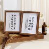Modern simple three-dimensional hollow photo frame manual table photo frame calligraphy word 8 inch photo frame desktop table wholesale