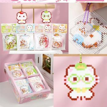 Pindou Pindou Handmade DIY Material Package Full Set of Stereo Fusion Pindou Pendant Educational Toys Kidsren's Puzzles