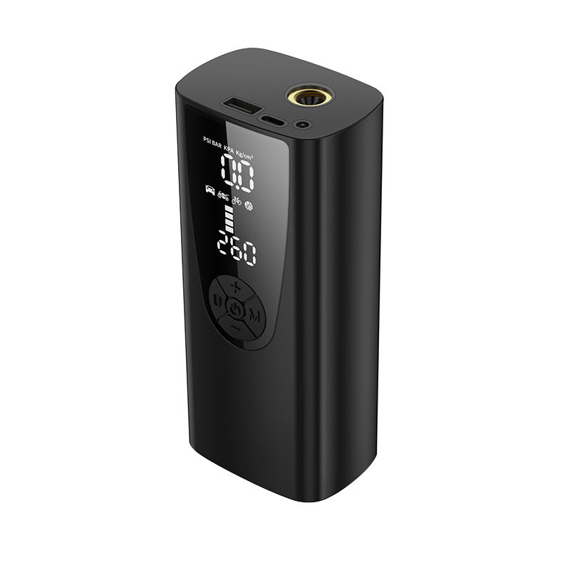 New Portable Wireless High-Power Car Air Pump for Outdoor Bicycles, Home Basketball Inflator, Fast Charging, Smart