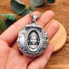 2023 new arrival one thought Buddha Magic S925 sterling silver sweater chain long fashion retro pure silver necklace pendant jewelry