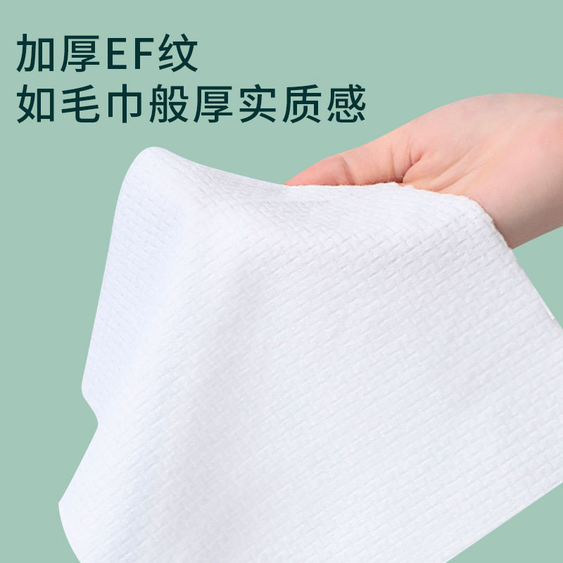 Compressed Towel Travel Pack Disposable Face Washing Towel Women's Portable Pure Cotton Thickened Candy Cleansing Towel Cotton Large Size