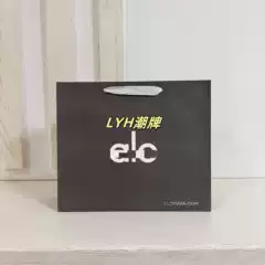 Alo Paper Bag Counter Alo Shopping Tote Bag Short-Sleeved Jacket Sports Clothing Gift Bag Trendy Brand Packaging Bag Wholesale